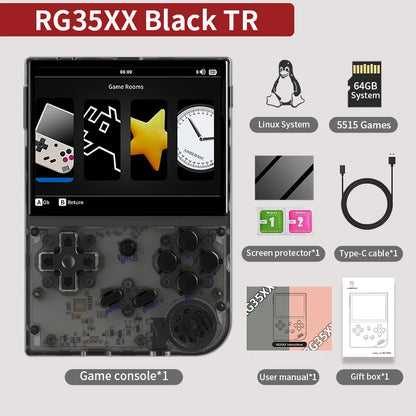 RG35XX Plus Handheld Game Console 3.5″