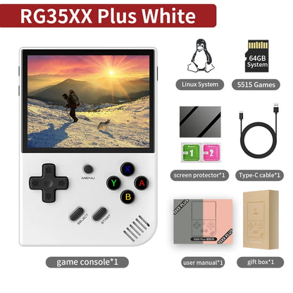 RG35XX Plus Handheld Game Console 3.5″