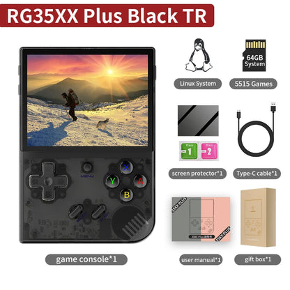 RG35XX Plus Handheld Game Console 3.5″