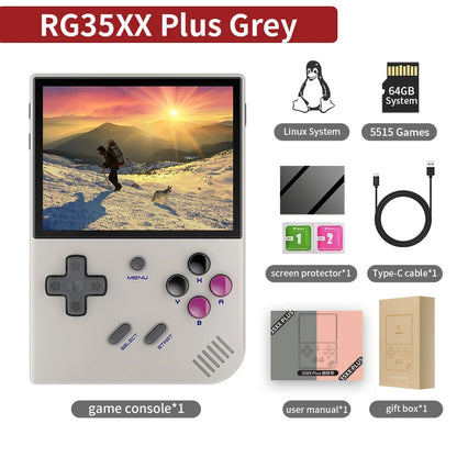 RG35XX Plus Handheld Game Console 3.5″