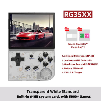 RG35XX Plus Handheld Game Console 3.5″