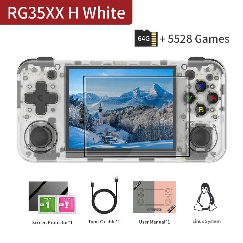 RG35XX Handheld Game Console Linux 3.5 64G 5528 Games