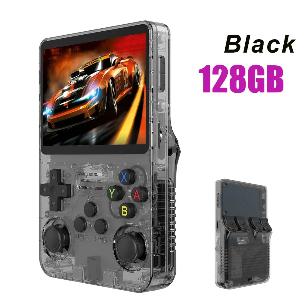 R36S Retro Handheld Game Console 64GB 128GB