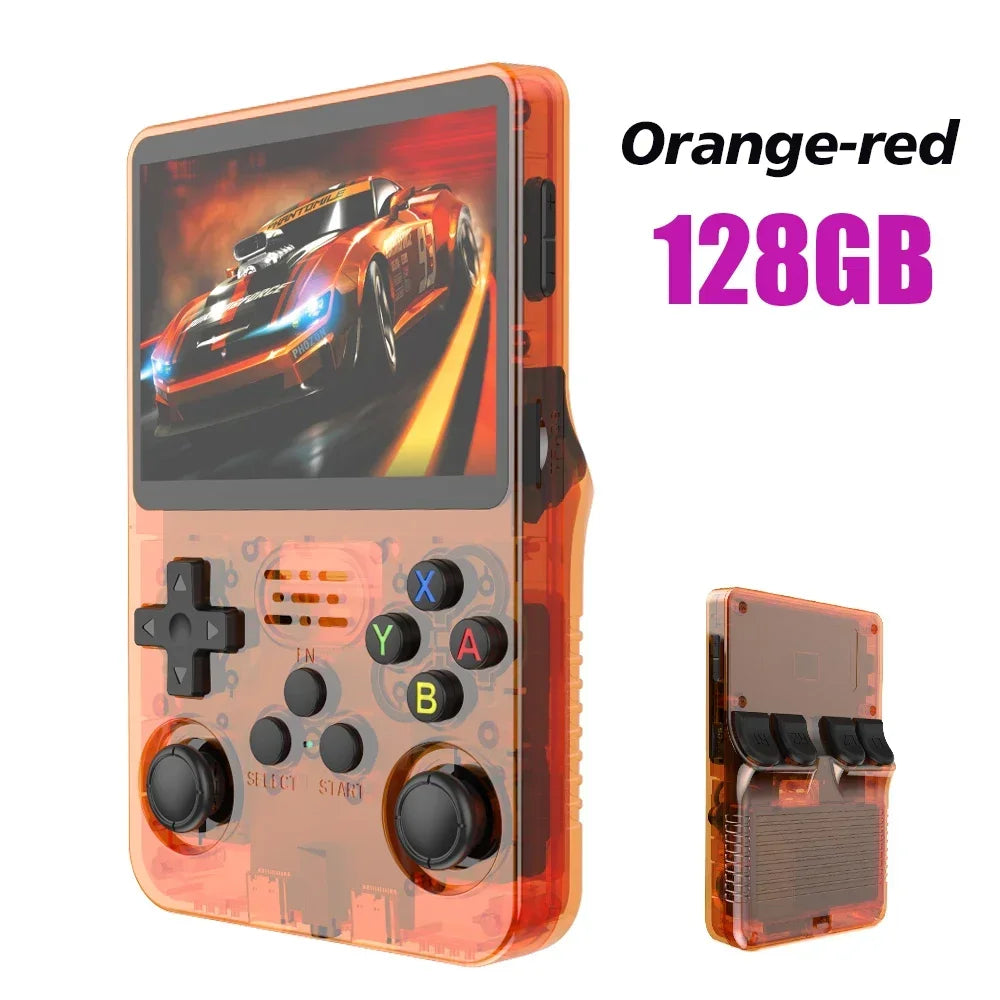 R36S Retro Handheld Game Console 64GB 128GB